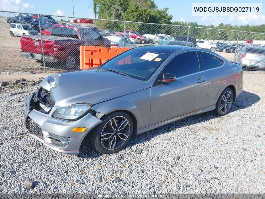 2013 Mercedes-Benz C 350 Sport 4Matic VIN: WDDGJ8JB8DG027119 Lot: 40367065