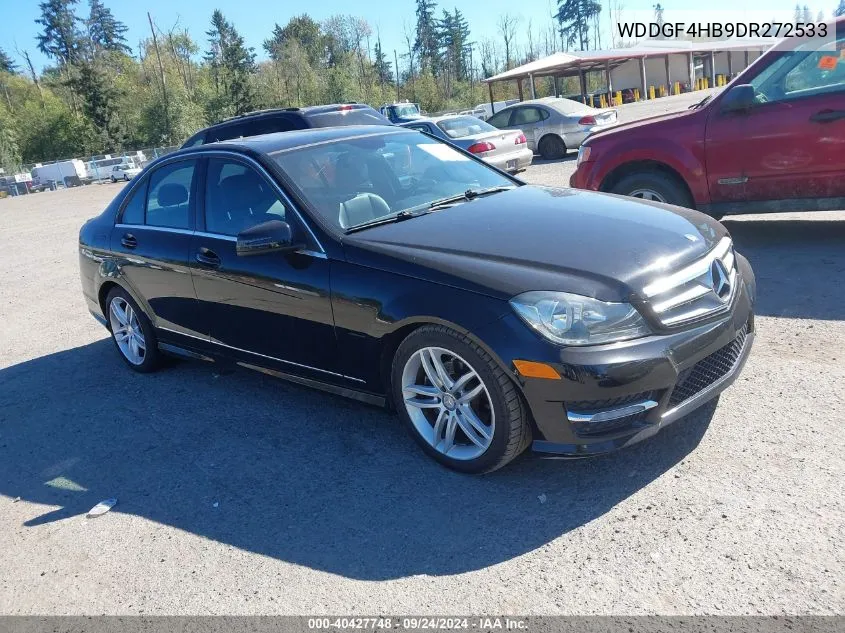 2013 Mercedes-Benz C 250 Luxury/Sport VIN: WDDGF4HB9DR272533 Lot: 40427748