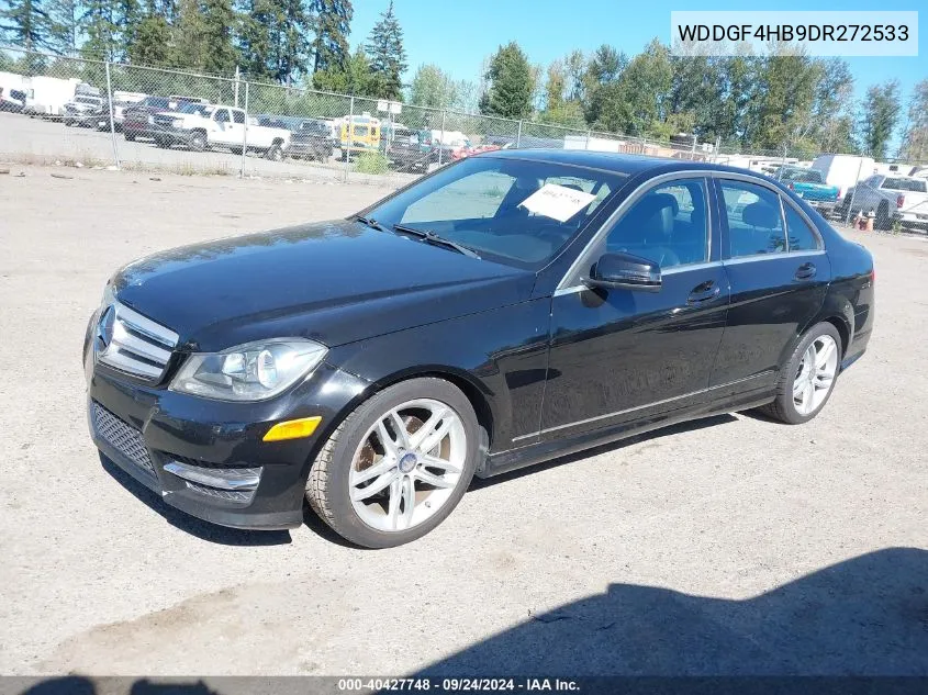 2013 Mercedes-Benz C 250 Luxury/Sport VIN: WDDGF4HB9DR272533 Lot: 40427748