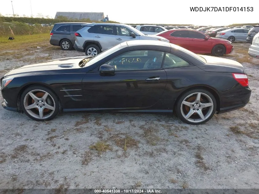 2013 Mercedes-Benz Sl 550 VIN: WDDJK7DA1DF014153 Lot: 40541338