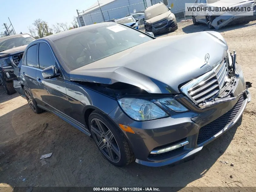 2013 Mercedes-Benz E 350 4Matic VIN: WDDHF8JB1DA666810 Lot: 40560782