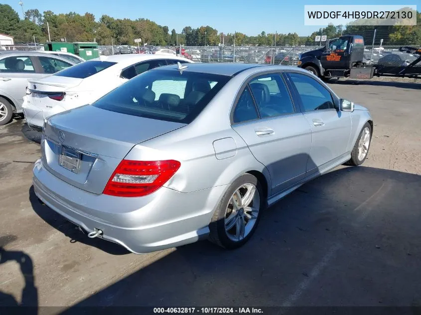 2013 Mercedes-Benz C 250 Luxury/Sport VIN: WDDGF4HB9DR272130 Lot: 40632817