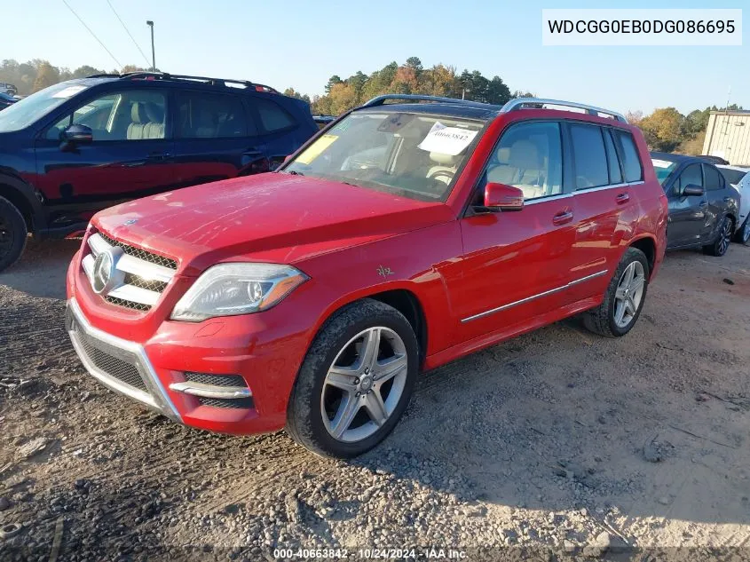 2013 Mercedes-Benz Glk 250 Bluetec 4Matic VIN: WDCGG0EB0DG086695 Lot: 40663842