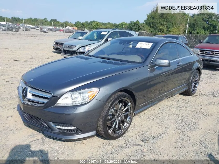 2014 Mercedes-Benz Cl 550 4Matic VIN: WDDEJ9EB3EA031834 Lot: 40167447