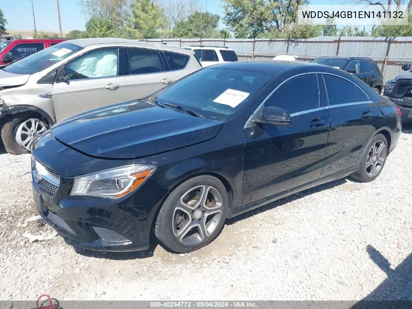 2014 Mercedes-Benz Cla 250 4Matic VIN: WDDSJ4GB1EN141132 Lot: 40254772