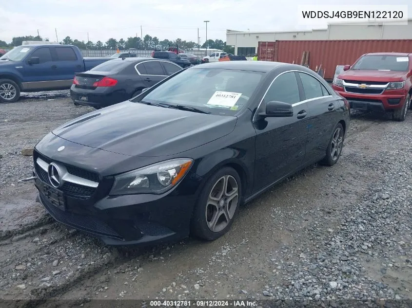 2014 Mercedes-Benz Cla 250 4Matic VIN: WDDSJ4GB9EN122120 Lot: 40312781