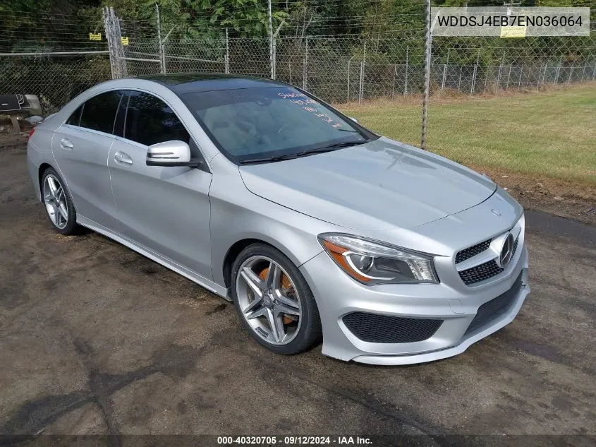 2014 Mercedes-Benz Cla 250 VIN: WDDSJ4EB7EN036064 Lot: 40320705