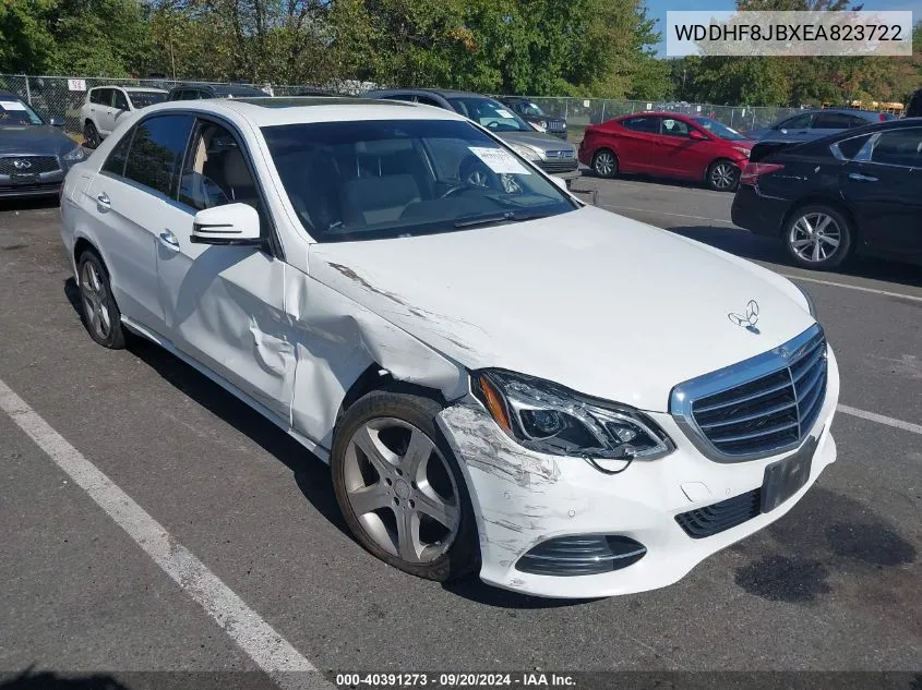 2014 Mercedes-Benz E 350 4Matic/E 350 Sport VIN: WDDHF8JBXEA823722 Lot: 40391273