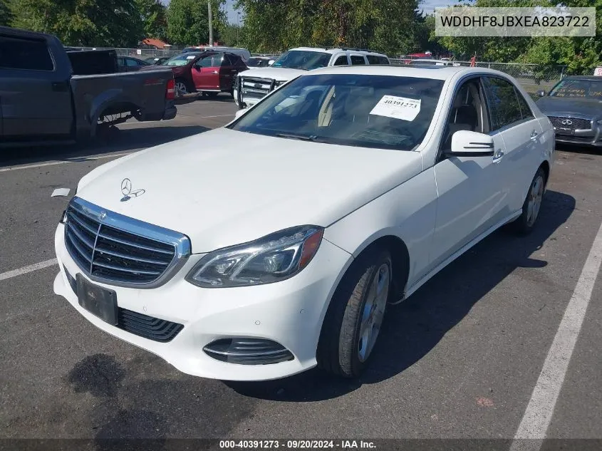 2014 Mercedes-Benz E 350 4Matic/E 350 Sport VIN: WDDHF8JBXEA823722 Lot: 40391273