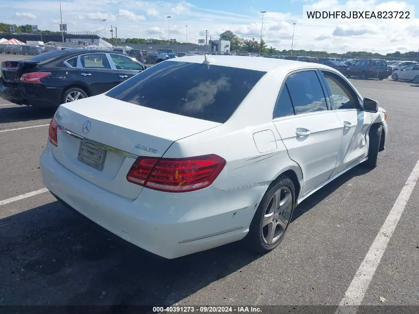 2014 Mercedes-Benz E 350 4Matic/E 350 Sport VIN: WDDHF8JBXEA823722 Lot: 40391273