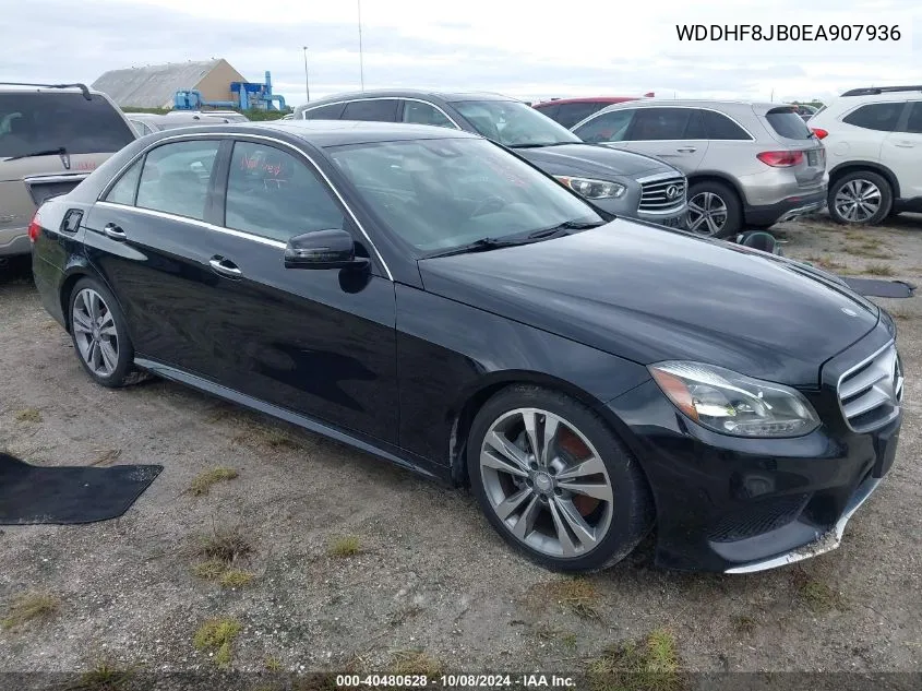 WDDHF8JB0EA907936 2014 Mercedes-Benz E 350 4Matic