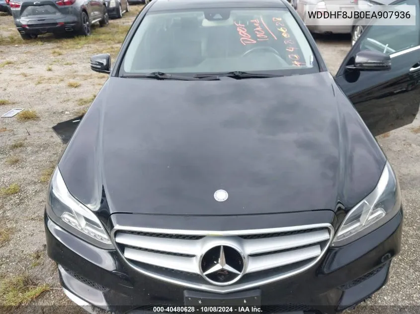 WDDHF8JB0EA907936 2014 Mercedes-Benz E 350 4Matic