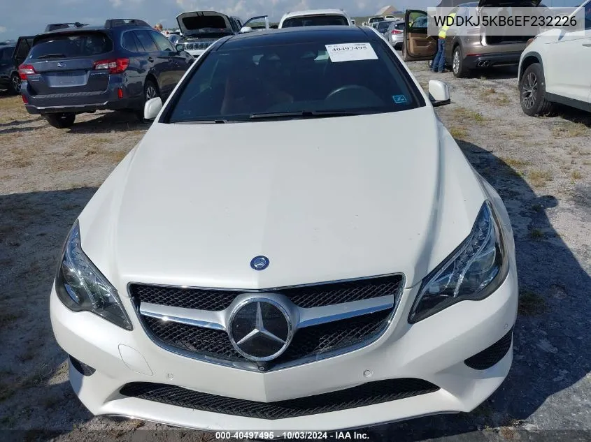 2014 Mercedes-Benz E 350 VIN: WDDKJ5KB6EF232226 Lot: 40497495