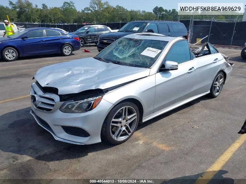 2014 Mercedes-Benz E 350 VIN: WDDHF5KB8EA969629 Lot: 40544013