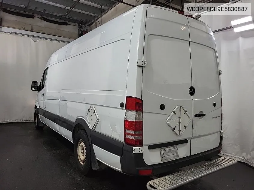 2014 Mercedes-Benz Sprinter 2500 High Roof VIN: WD3PE8DE9E5830887 Lot: 40595565