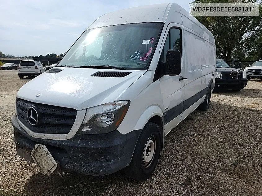 2014 Mercedes-Benz Sprinter 2500 High Roof VIN: WD3PE8DE5E5831311 Lot: 40601328