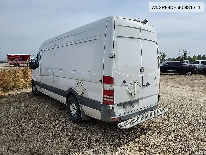 2014 Mercedes-Benz Sprinter 2500 High Roof VIN: WD3PE8DE5E5831311 Lot: 40601328