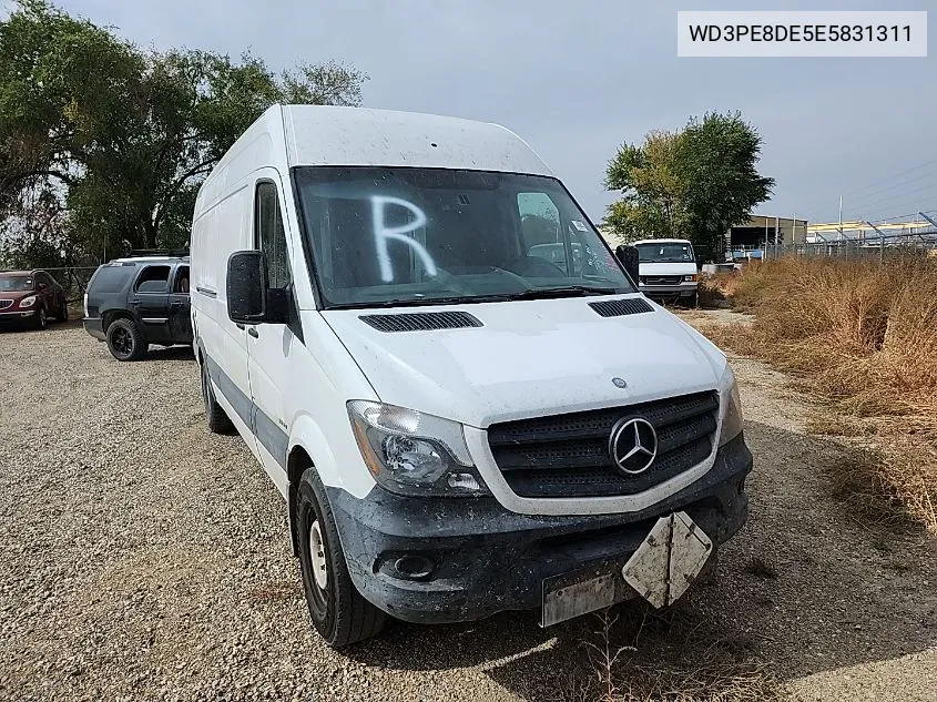 2014 Mercedes-Benz Sprinter 2500 High Roof VIN: WD3PE8DE5E5831311 Lot: 40601328