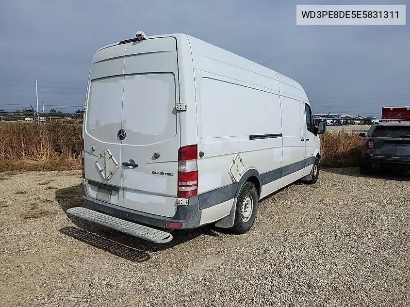 2014 Mercedes-Benz Sprinter 2500 High Roof VIN: WD3PE8DE5E5831311 Lot: 40601328