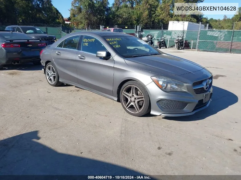 2014 Mercedes-Benz Cla 250 4Matic VIN: WDDSJ4GBXEN104628 Lot: 40604719