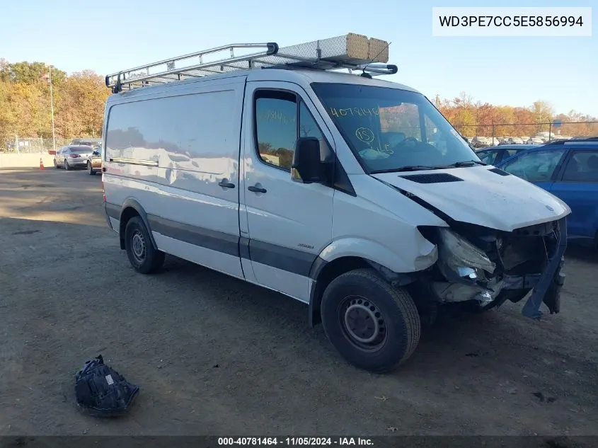 2014 Mercedes-Benz Sprinter 2500 Normal Roof VIN: WD3PE7CC5E5856994 Lot: 40781464