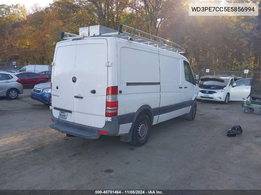 2014 Mercedes-Benz Sprinter 2500 Normal Roof VIN: WD3PE7CC5E5856994 Lot: 40781464