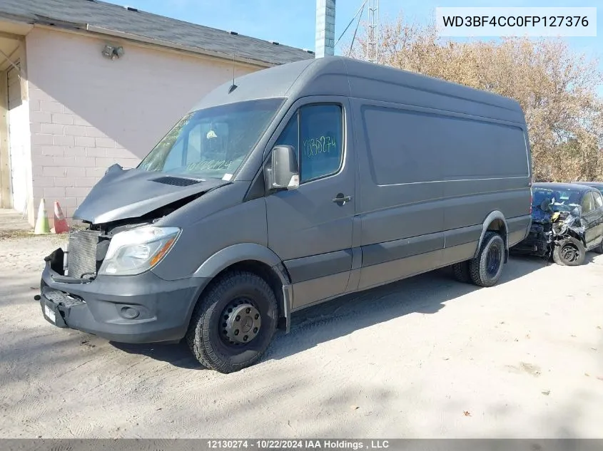 2015 Mercedes-Benz Sprinter S VIN: WD3BF4CC0FP127376 Lot: 12130274