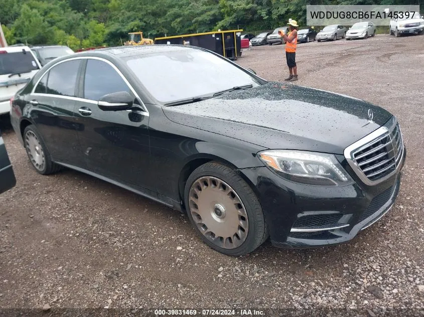 2015 Mercedes-Benz S 550 VIN: WDDUG8CB6FA145397 Lot: 39831469