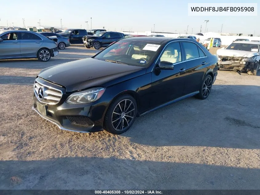 2015 Mercedes-Benz E 350 4Matic VIN: WDDHF8JB4FB095908 Lot: 40405308