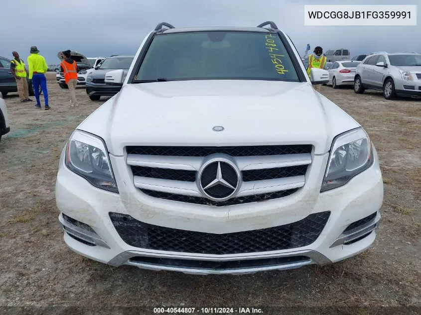 2015 Mercedes-Benz Glk 350 4Matic VIN: WDCGG8JB1FG359991 Lot: 40544807