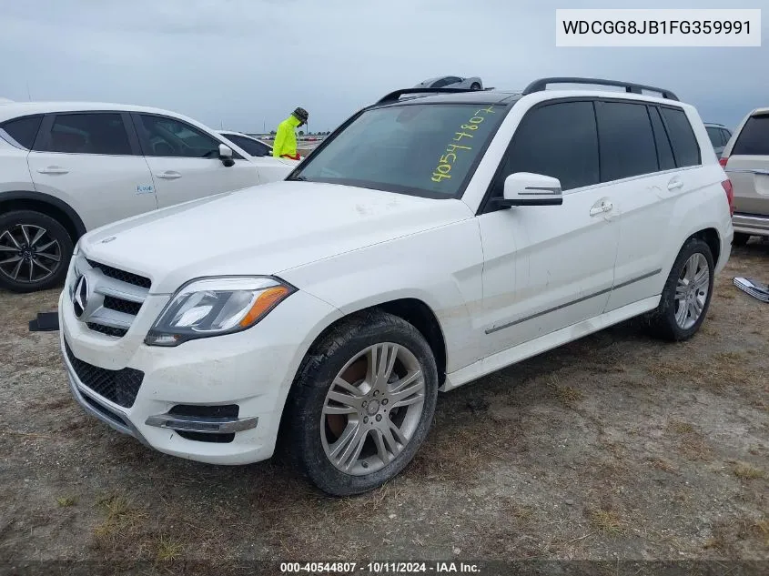 2015 Mercedes-Benz Glk 350 4Matic VIN: WDCGG8JB1FG359991 Lot: 40544807