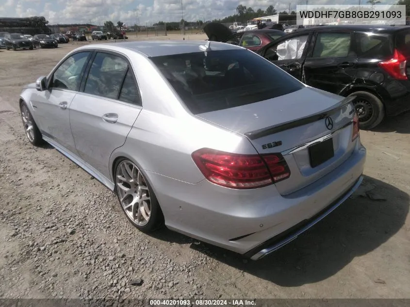 2016 Mercedes-Benz Amg E 63 S 4Matic VIN: WDDHF7GB8GB291093 Lot: 40201093