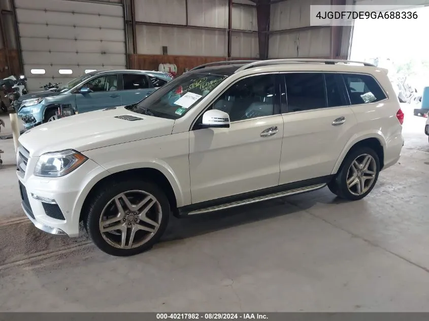 2016 Mercedes-Benz Gl 550 4Matic VIN: 4JGDF7DE9GA688336 Lot: 40217982