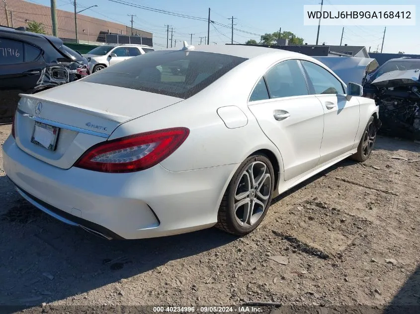 2016 Mercedes-Benz Cls 400 4Matic VIN: WDDLJ6HB9GA168412 Lot: 40234996