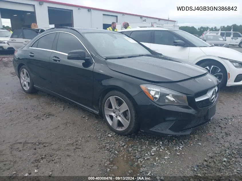 WDDSJ4GB3GN386842 2016 Mercedes-Benz Cla 250 4Matic