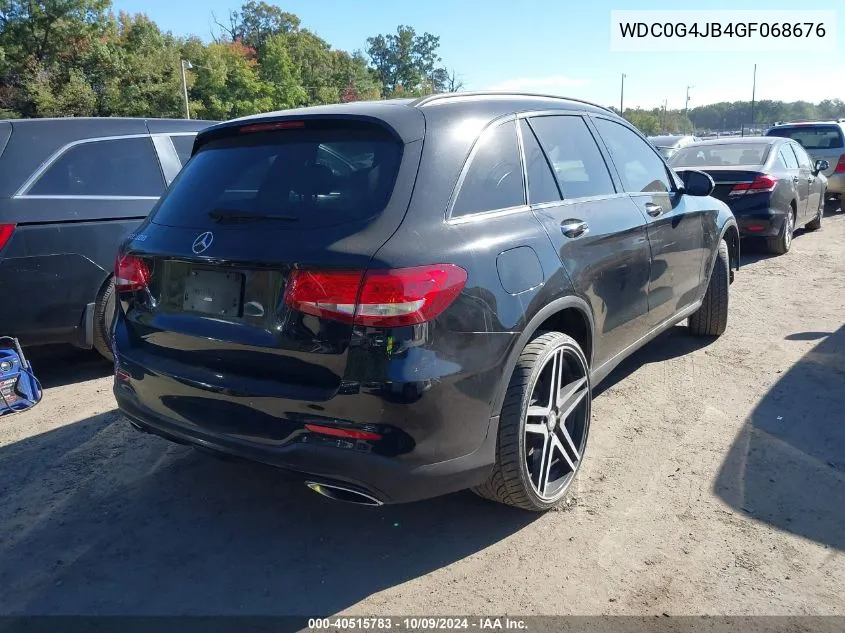 2016 Mercedes-Benz Glc 300 VIN: WDC0G4JB4GF068676 Lot: 40515783