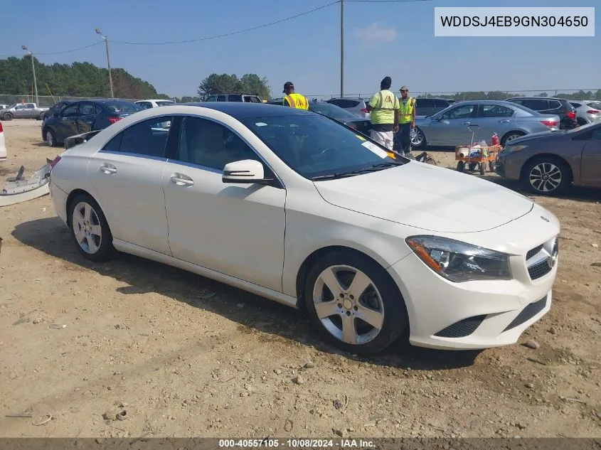 2016 Mercedes-Benz Cla 250 VIN: WDDSJ4EB9GN304650 Lot: 40557105