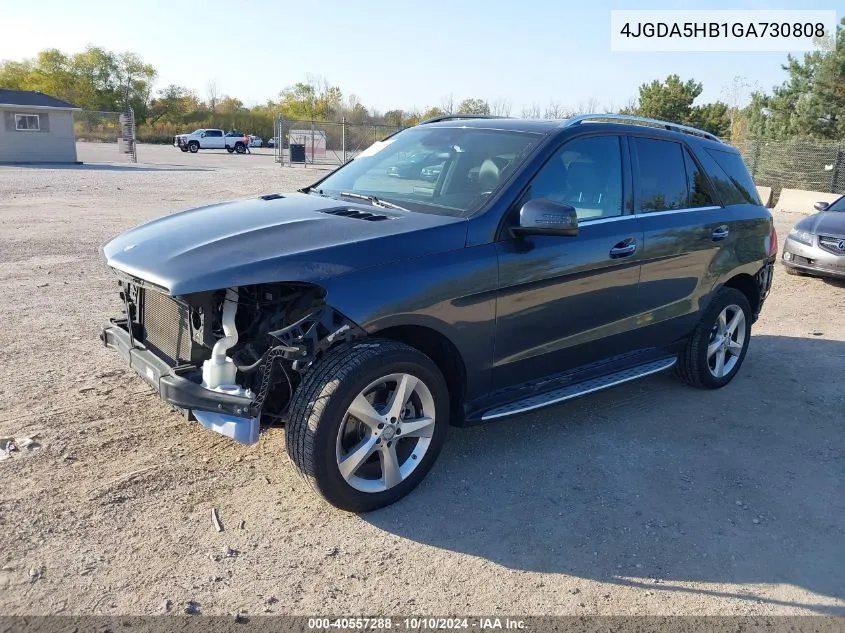 2016 Mercedes-Benz Gle 350 4Matic VIN: 4JGDA5HB1GA730808 Lot: 40557288