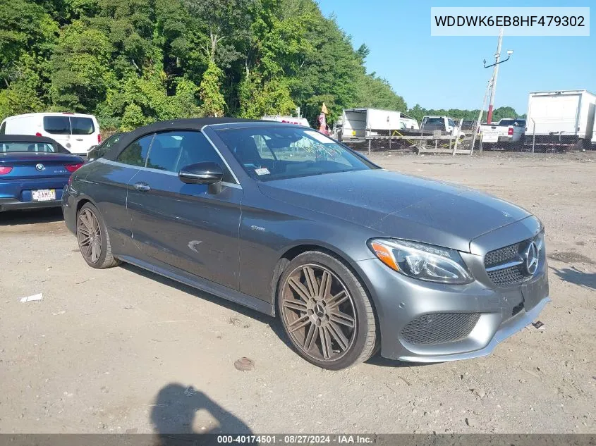 2017 Mercedes-Benz Amg C 43 4Matic VIN: WDDWK6EB8HF479302 Lot: 40174501