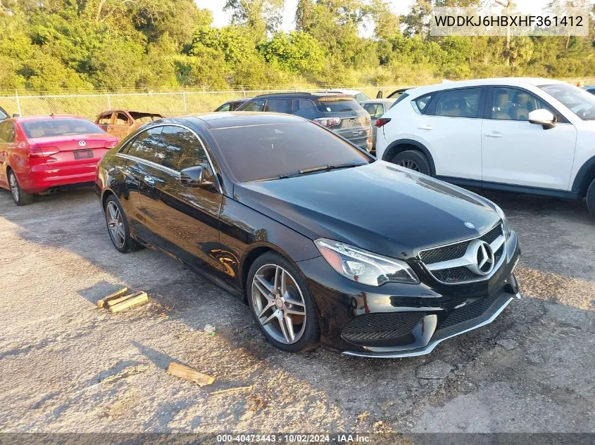 2017 Mercedes-Benz E 400 4Matic VIN: WDDKJ6HBXHF361412 Lot: 40473443