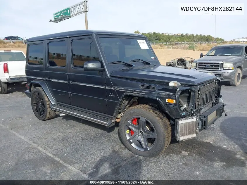 2017 Mercedes-Benz Amg G 63 4Matic VIN: WDCYC7DF8HX282144 Lot: 40817826