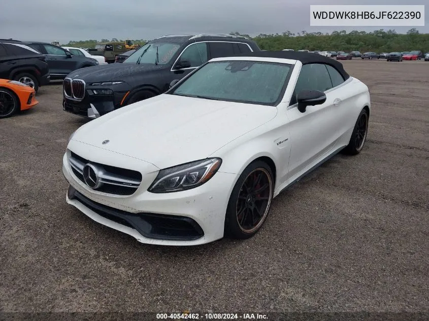 2018 Mercedes-Benz Amg C 63 S VIN: WDDWK8HB6JF622390 Lot: 40542462