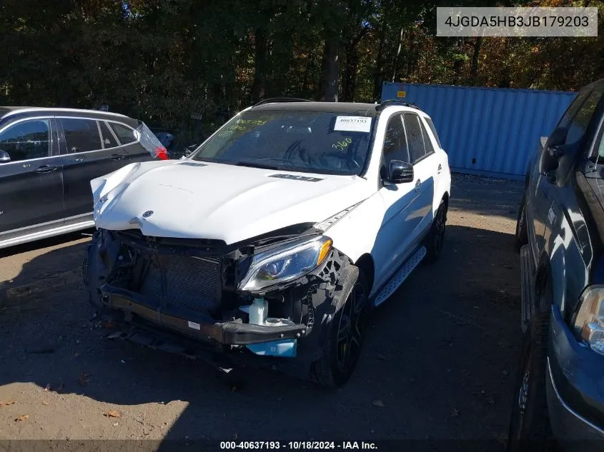 4JGDA5HB3JB179203 2018 Mercedes-Benz Gle 350 4Matic