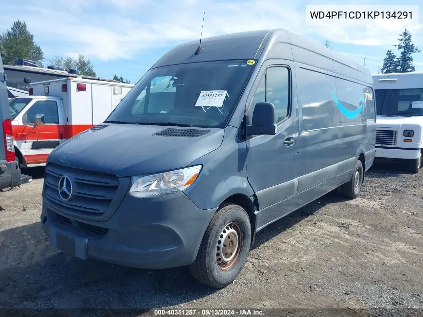 WD4PF1CD1KP134291 2019 Mercedes-Benz Sprinter 2500 High Roof V6