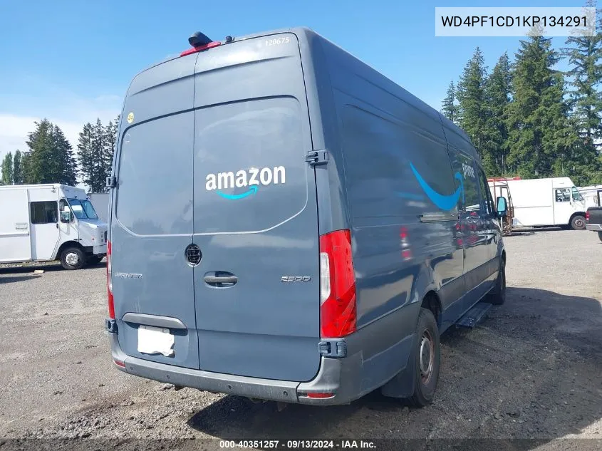 WD4PF1CD1KP134291 2019 Mercedes-Benz Sprinter 2500 High Roof V6