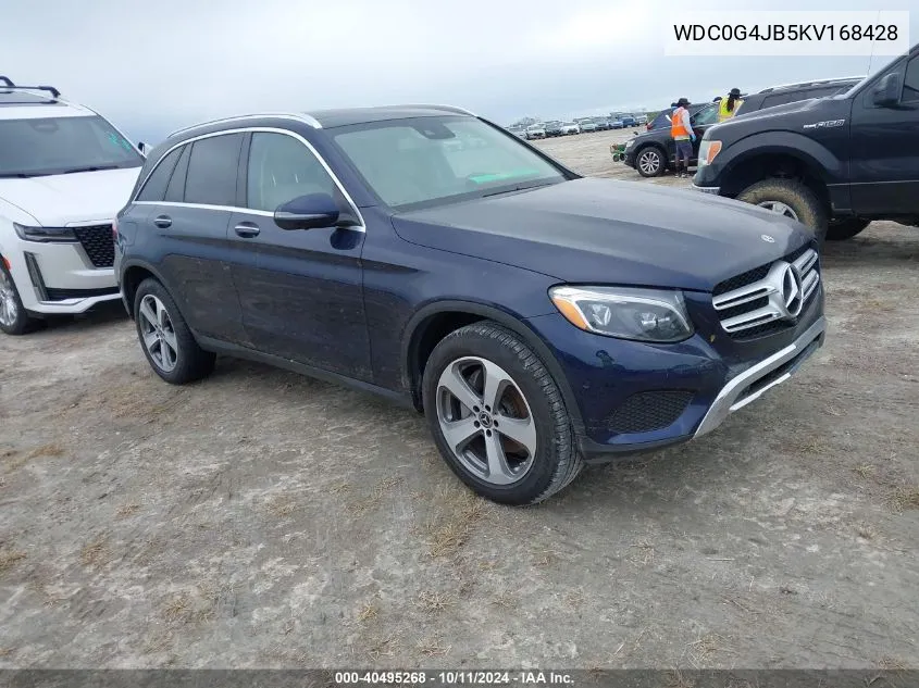 2019 Mercedes-Benz Glc 300 VIN: WDC0G4JB5KV168428 Lot: 40495268