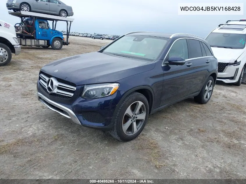 2019 Mercedes-Benz Glc 300 VIN: WDC0G4JB5KV168428 Lot: 40495268