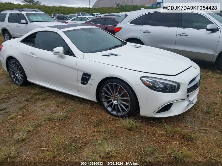 2019 Mercedes-Benz Sl 550 VIN: WDDJK7DA9KF054428 Lot: 40530033