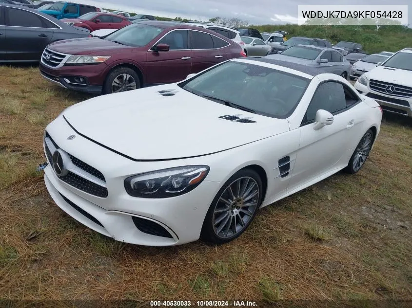 2019 Mercedes-Benz Sl 550 VIN: WDDJK7DA9KF054428 Lot: 40530033