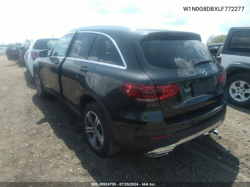 2020 Mercedes-Benz Glc 300 VIN: W1N0G8DBXLF772277 Lot: 39924708